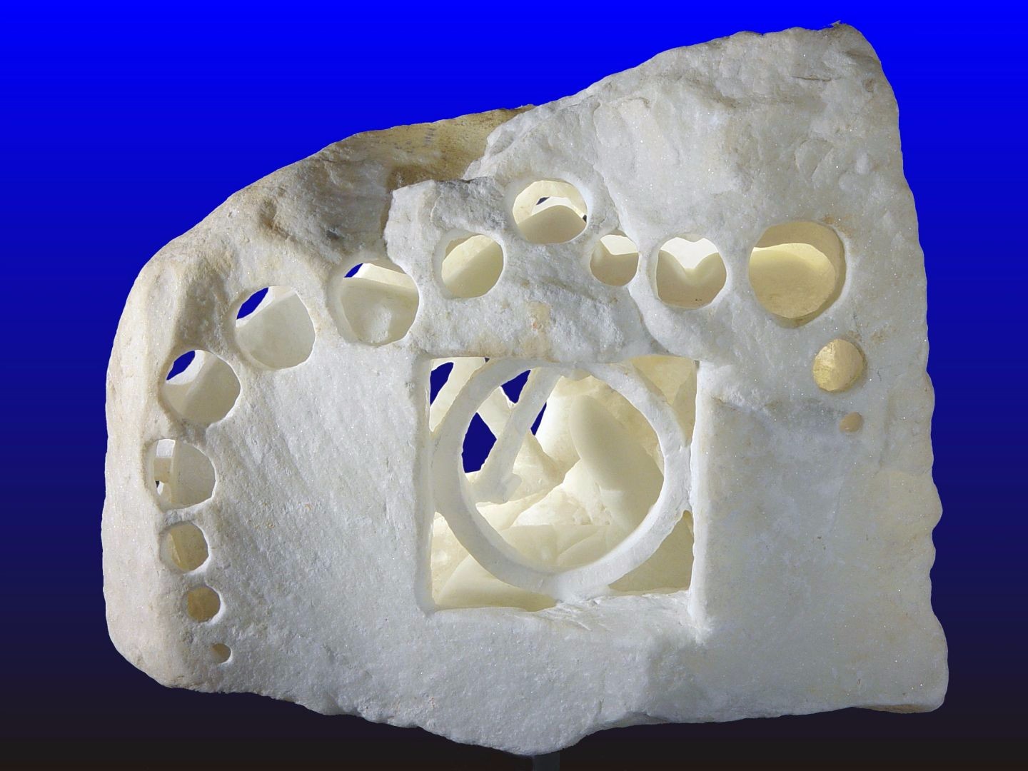 SOGNO - marmo bianco di Carrara - cm 27x30x20 - 2001