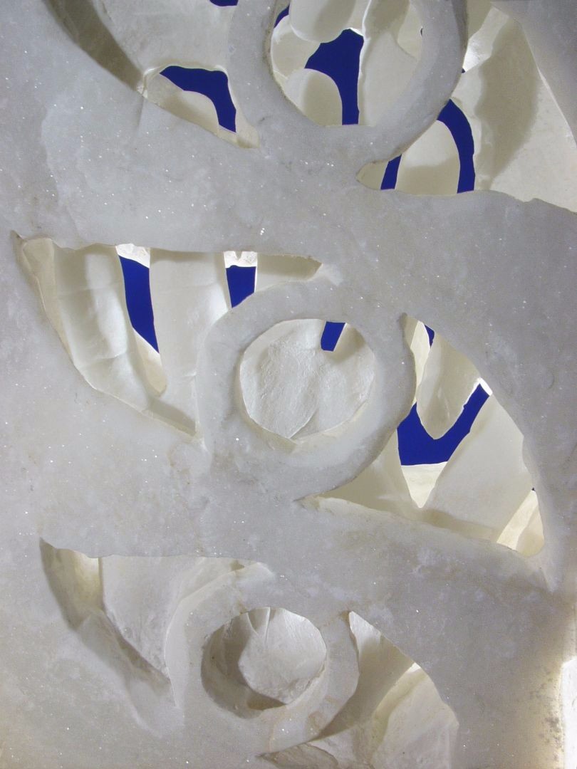 ALI DELLA MENTE - marmo bianco di Carrara - cm 44x26x12 - 2002